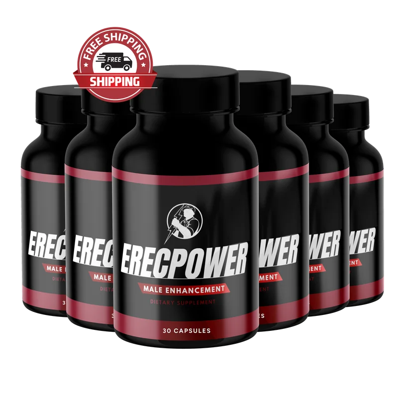 ErecPower Men's Wellness Support — 6 Bottle / 180 Day Pack